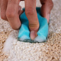 How do you clean carpet stains?